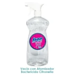 Envase Bactericida Citronella - Vacío Atomizador