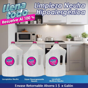 Pack Limpieza Neutra Hipoalergénica