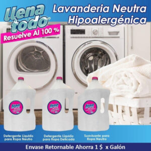 Pack Lavandería Neutra Hipoalergénica